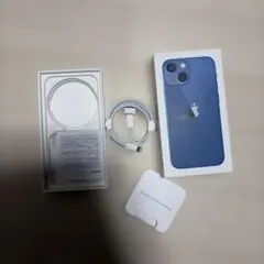 【空箱】Apple iPhone 13mini ホワイト　空き箱と付属品