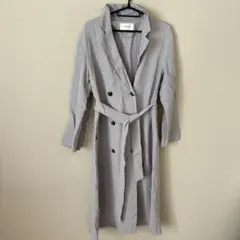 FRAY I.D ブルーグレー　バックボタンスリット　ジャケット　コート