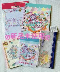 ღ新品ღSWIMMER スイマー リングノート レターセット ペンケース 5点
