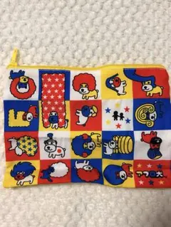 アフロ犬　バラエティーコレクション　スクエアポーチ