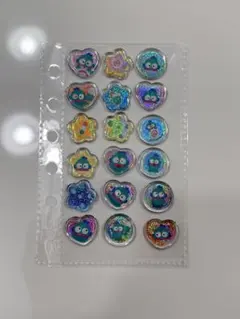 サンリオ ハンギョドン おはじき風シール 18個セット