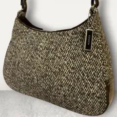 COACH One Shoulder Bag tweed コーチ バッグ　y2k