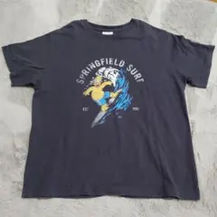 シンプソンズ 半袖Tシャツ グレー