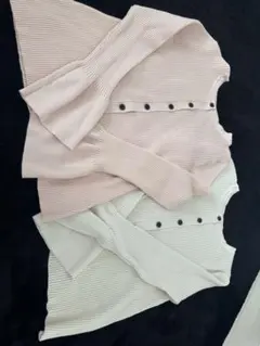 basement 2wayフレアスリーブカーディガン