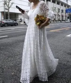 2026年最新】flower lace dress ameriの人気アイテム - メルカリ