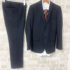 ABAHOUSE ビジネススーツ セットアップ ネイビー ストライプ size1のサムネイル