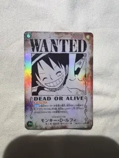 ONE PIECE WANTEDルフィ＋ロジャーカードセット 2025年最新】モンキー・D・ルフィ スペシャルカード 手配書の