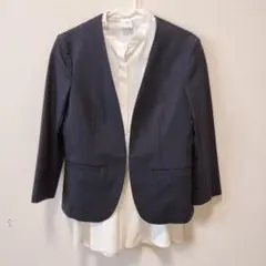 美品✨️ノーカラージャケット