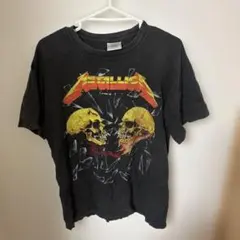 Metallica Tシャツ ブラック スカルデザイン