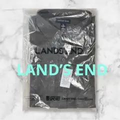 LANDS' END 長袖シャツ　Lサイズ　グレー　【新品】