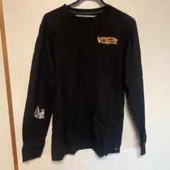 VOLCOM ブラック 長袖カットソー