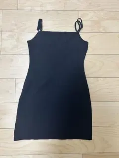 Dazy ブラック キャミワンピース Sサイズ