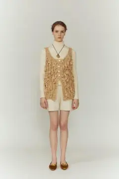 Eaphi EMBROIDERY CORD VEST - メルカリ