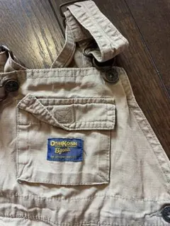 OshKosh B'gosh カーゴオーバーオール ベージュのサムネイル