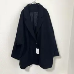 GRL グレイル 未使用品 ルーズテーラードコート ブラック フリー