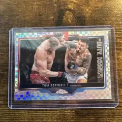 Tom Aspinall Topps Chrom Refractor Card