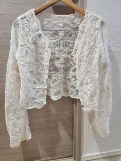 【超美品】レースカーディガン