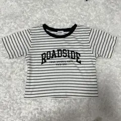 ラブトキ　ミニ丈ボーダーTシャツ