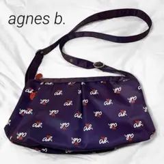 アニエスベーボヤージュ ショルダーバッグ 紫