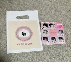 【未再生】なにわ男子　HARD WORK 期間生産限定　特典付き