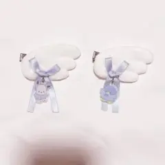 サンリオキャラクターズ シークレットヘアクリップ 水色デイズ シリーズ2点セット