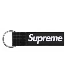 Supreme 24SS Ripstop Keychain キーチェーン 黒