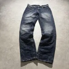 00s archive denim y2k grunge swag ヒゲ加工 - メルカリ