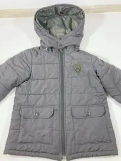 BeBe チェック柄ダウンコート 120