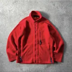 90s パタゴニア シンチラカーディガン USA製 M レッド