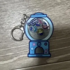 たまごっちふぁくとり〜　シャカシャカキーアクリルホルダー　まめっち　ガチャ型