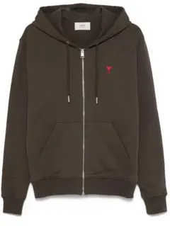 amiparis ジップアップパーカー 長袖 ユニセックス アミパリ