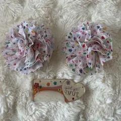 Hey!Say!JUMP ポンポンヘアゴム2個セットとコーム