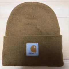 Carhartt ブラウン ニット帽 ワンサイズ　値下げ可