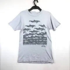 90s L.L.Bean クジラ Tシャツ 青 USA製 ビンテージ LLビーン - メルカリ