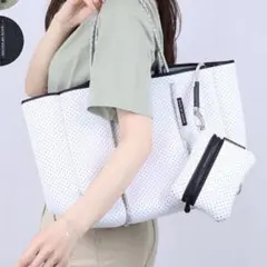 state of escape トートバッグ　ホワイト