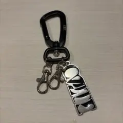 バレンシアガ バッグ チャーム paris 鍵 キーホルダー ホワイト リング