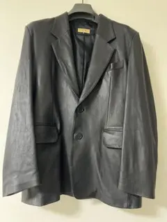 レザーテーラードジャケット