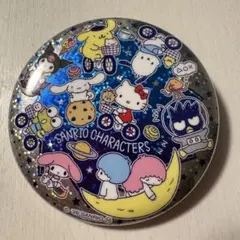 サンリオキャラクターズ BIG缶バッジ ラメ入り