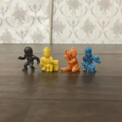 【平成レトロ】キン肉マン 働く！超人フィギュアコレクション 4種まとめ