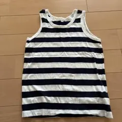 ストライプ柄タンクトップ 130サイズ