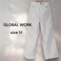 GLOBAL WORK コーデュロイ カーゴパンツ M