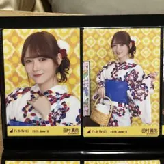 乃木坂46 生写真 田村真佑 浴衣 2026 ヨリ - メルカリ