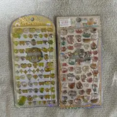 正規品　うるちゅるプチシール　ジュエルドロップシール　オリジナル柄