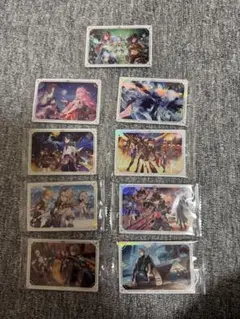 原神ウエハース シール 9枚セット