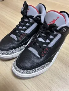 2026年最新】air jordan 3 black cementの人気アイテム - メルカリ