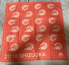 モスバーガー　バンダナ　51X52センチ　2018年　静岡　非売品