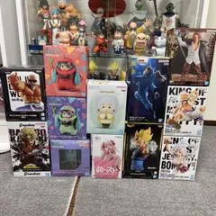 ONE PIECE プライズフィギュアまとめ売り!!! 開封済み】 ワンピース プライズフィギュア まとめ売り14点セット
