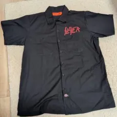Dickies Slayer コラボ 半袖ワークシャツ XLのサムネイル