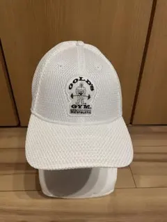 タイムセール‼️ゴールドジム100ATHLETIC NEWERA キャップホワイト