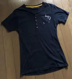 FUGA Black Diamond ヘンリーネック Tシャツ ラインストーンのサムネイル